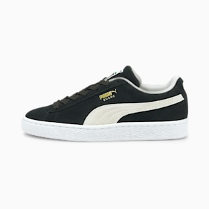 Tenis para jóvenes Suede Classic XXI, Puma Black-Puma White