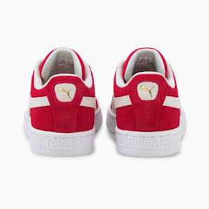 Suede Classic XXI Youth Trainers, High Risk Red-Puma White, extralarge-GBR