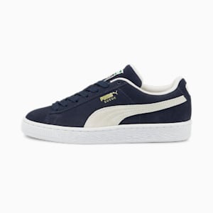 Suede Classic XXI Youth Trainers, Peacoat-Puma White, extralarge-GBR