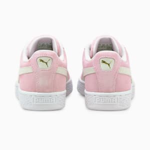 Tenis para jóvenes Suede Classic XXI, Pink Lady-Puma White