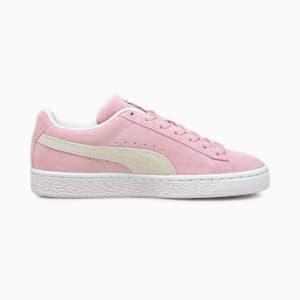 Zapatos deportivos Suede Classic XXI para niños grandes, Pink Lady-Puma White, extragrande