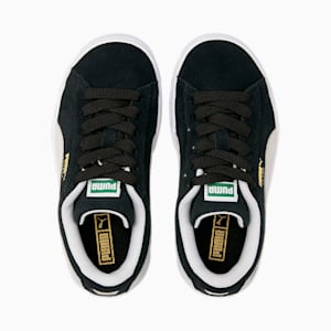 Suede Classic XXI Kids' Trainers, Puma Black-Puma White