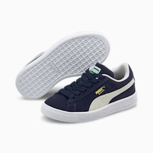 Suede Classic XXI Little Kids' Shoes, Peacoat-Puma White