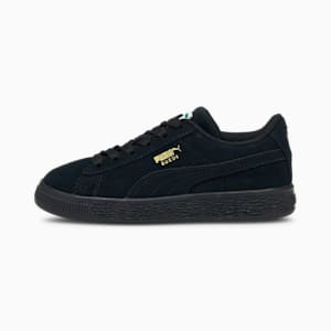 Black puma suede size 4 online