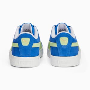 Zapatos Suede Classic XXI para niños pequeños, Victoria Blue-Fast Yellow