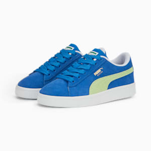 Suede Classic XXI Little Kids' Shoes, Victoria Blue-Fast Yellow