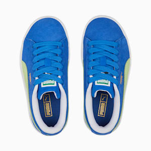 Suede Classic XXI Little Kids' Shoes, Victoria Blue-Fast Yellow