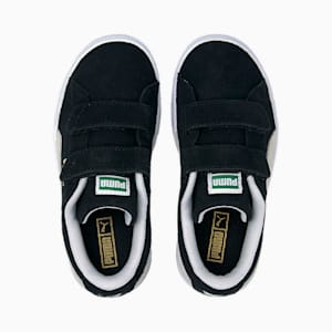 キッズ スウェード クラシック XXI V PS スニーカー 17-21cm, Puma Black-Puma White