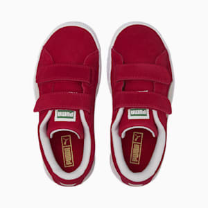 キッズ スウェード クラシック XXI V スニーカー 17-21cm, High Risk Red-Puma White, extralarge-JPN