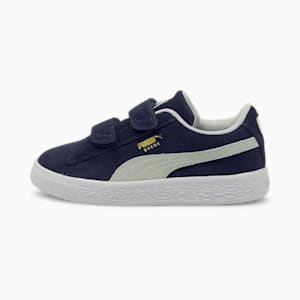 Suede Classic XXI Kids' Trainers, Peacoat-Puma White, extralarge-GBR