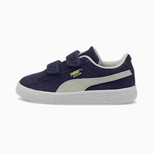 キッズ スウェード クラシック XXI V スニーカー 17-21cm, Peacoat-Puma White, extralarge-JPN