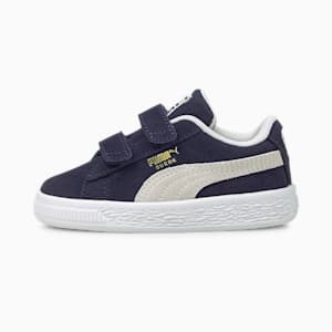 Suede Classic XXI AC Toddler Shoes, Peacoat-Puma Kad White, extralarge
