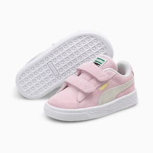 Suede Classic XXI AC Toddler Shoes, Pink Lady-Puma Kad White, extralarge