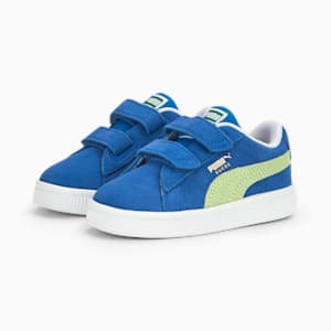 Tenis para bebés Suede Classic XXI, Victoria Blue-Fast Yellow, extralarge