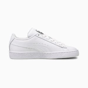 Basket Classic XXI Youth Trainers, Puma White-Puma White, extralarge-GBR