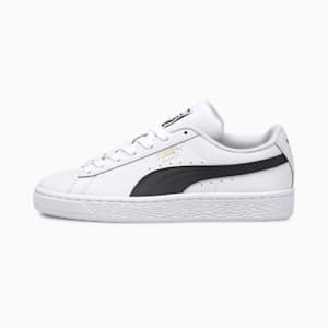Basket Classic XXI Youth Trainers, Puma White-Puma Black, extralarge-GBR