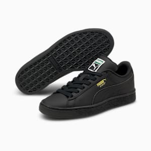 Basket Classic XXI Big Kids' Sneakers, Puma Black-Puma Black, extralarge