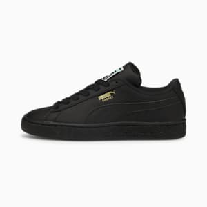 Basket Classic XXI Big Kids' Sneakers, Puma Black-Puma Black, extralarge