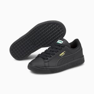 Basket Classic XXI Little Kids' Shoes, Puma Black-Puma Black, extralarge