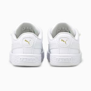 Tenis para bebé Basket Classic XXI, Puma White-Puma White, extralarge