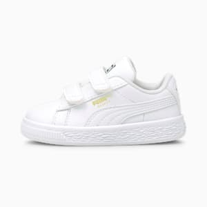 Basket Classic XXI Toddler Shoes, Puma White-Puma White, extralarge