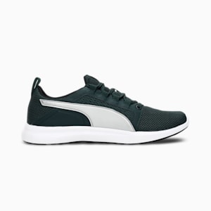 Ron V1 Unisex Sneakers, Midnight Green-Puma Black-Silver