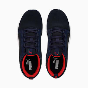 Ron V1 Unisex Sneakers, Peacoat-Puma Black-High Risk Red, extralarge-IND