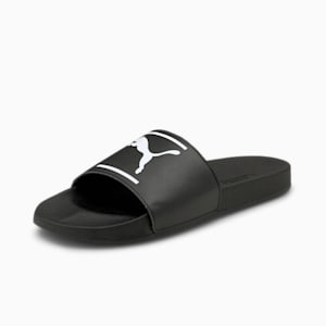 Leadcat FTR Comfort Men's Slides, Puma Black-Puma White, extralarge-IND