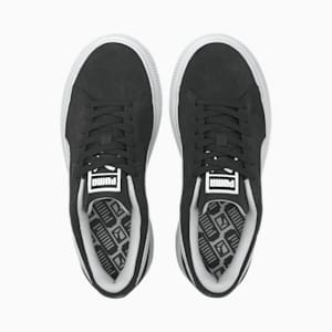 スウェード マユ スニーカー ユニセックス, Puma Black-Puma White, extralarge-JPN