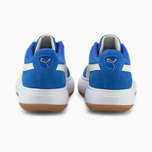 スウェード マユ スニーカー ユニセックス, Olympian Blue-Puma White-Gum, extralarge-JPN