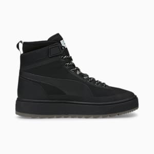 スウェード ミッド WTR スニーカー ユニセックス, Puma Black-Steeple Gray, extralarge-JPN