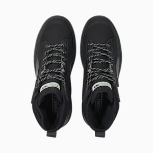 スウェード ミッド WTR スニーカー ユニセックス, Puma Black-Steeple Gray, extralarge-JPN