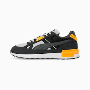 Graviton Pro Sneakers, Glacial Gray-Strong Gray-Tangerine, extralarge-IND