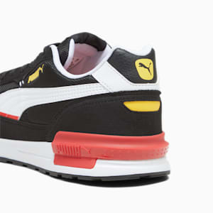 Graviton Unisex Sneakers, PUMA Black-PUMA White-Yellow Sizzle, extralarge-IND