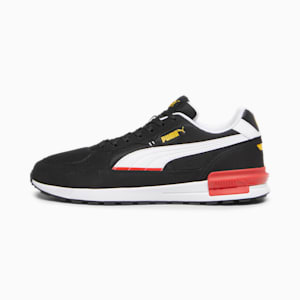 Graviton Unisex Sneakers, PUMA Black-PUMA White-Yellow Sizzle, extralarge-IND