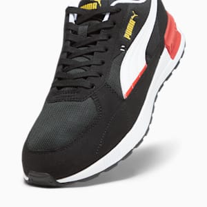 Graviton Unisex Sneakers, PUMA Black-PUMA White-Yellow Sizzle, extralarge-IND