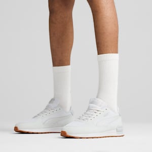 Graviton Unisex Sneakers, Feather Gray-Glacial Gray, extralarge-IND