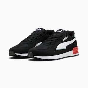 Graviton Men's Sneakers, PUMA Black-PUMA White-Modern Mint, extralarge