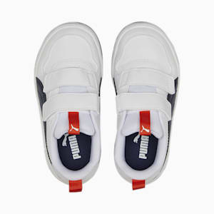 Multiflex SL V Kids' Sneakers, Puma White-Peacoat-Puma Red, extralarge-IND