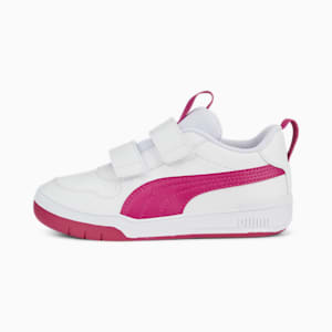 Multiflex SL V Little Kids' Sneakers, PUMA White-Orchid Shadow, extralarge