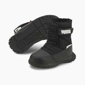 Nieve Winter Toddler Boots, Puma Black-Puma White