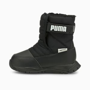 Nieve Winter Babies' Boots, Puma Black-Puma White