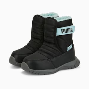 ベビー プーマ ニエベ ブーツ ウィンター AC INF 12-16cm, Puma Black-Puma Black