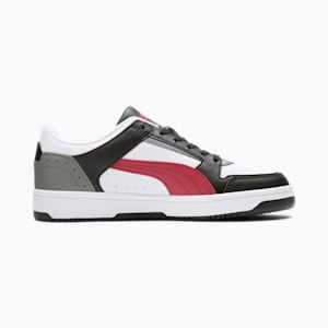 Zapatos deportivos de caña baja Rebound Joy, Puma White-Urban Red-Puma White