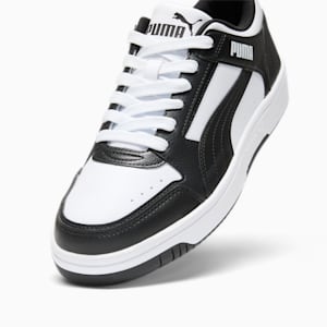 Rebound Joy Low Sneakers, PUMA White-PUMA Black, extralarge