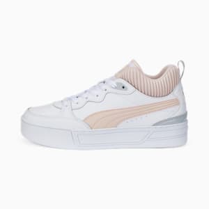 Skye Demi Women's Sneakers, Puma White-Island Pink-Platinum Gray