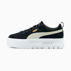 メイズ ウィメンズ スニーカー, Puma Black-Puma White, extralarge-JPN