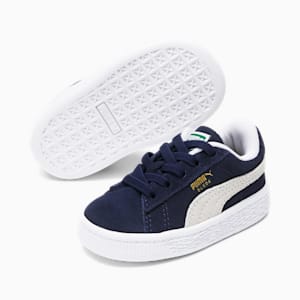 Suede Classic XXI Toddler Mercedes-AM, Peacoat-Puma White, extralarge