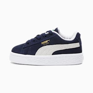  PUMA Suede Classic XXI Alternate Closure (Toddler) Peacoat/Puma  White 4 Toddler M : Clothing, Shoes & Jewelry