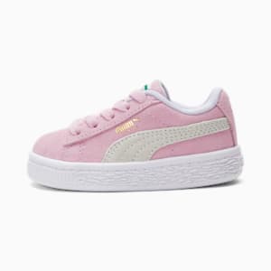 Bota cano curto confort couro SB Shoes R, Pink Lady-Puma White, extralarge